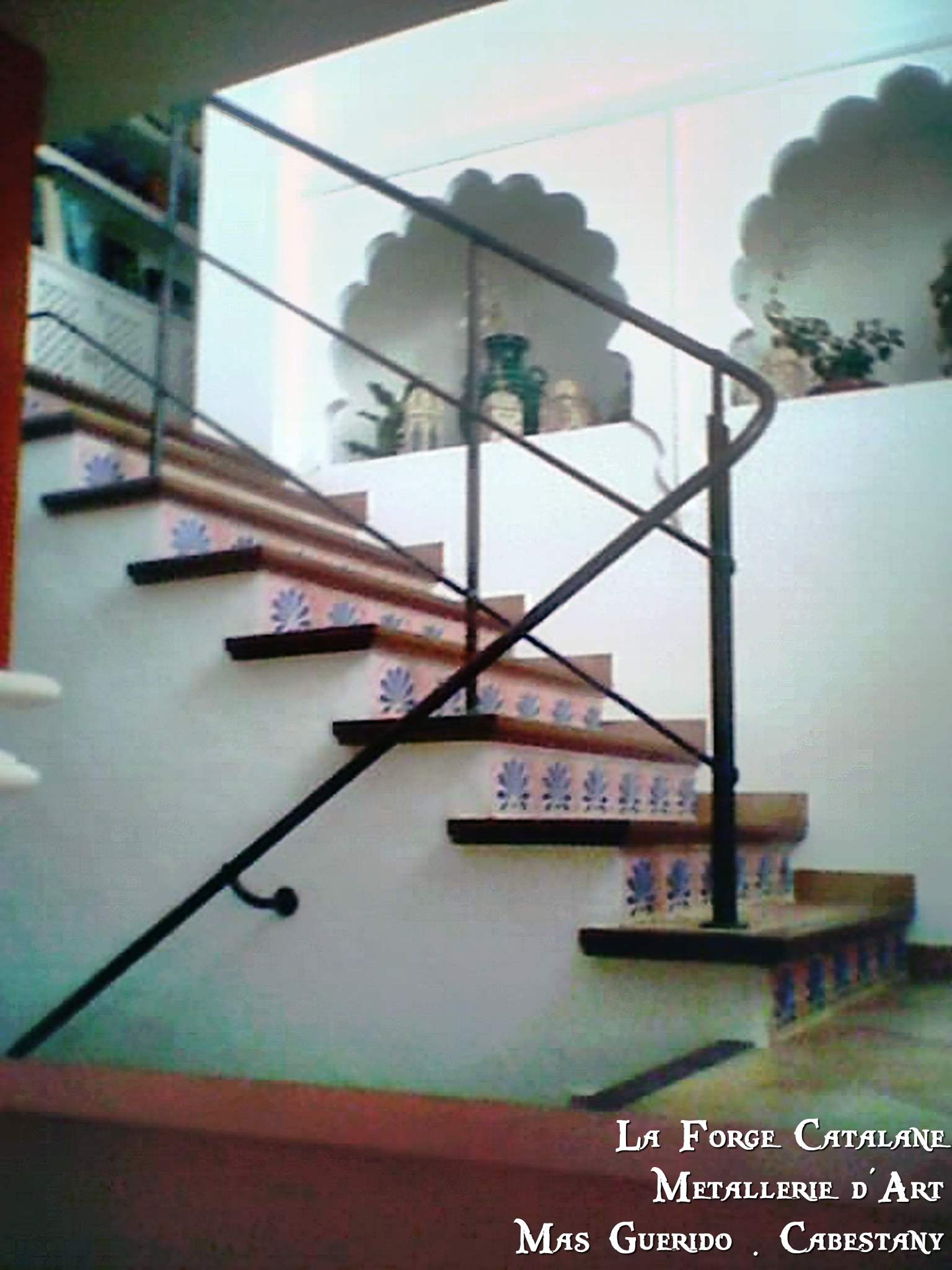 Rampant lisse ronde main courante ronde forge catalane.jpg